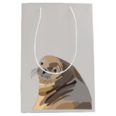 Zee Lion Animal Art Medium Cadeauzakje (Voorkant)