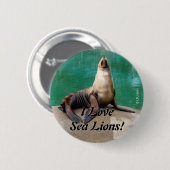 Zee Lion Button (Voorkant /achterkant)
