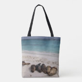 Zee Lion Canvas tas (Achterkant)