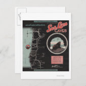 Zee Lion Caves, Florence, Oregon Briefkaart (Voorkant / Achterkant)
