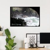 ZEE LION CAVES POSTER (Thuiskantoor)