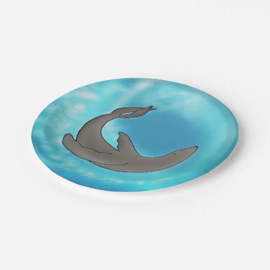 Zee Lion Life Papieren Bordje (Gekanteld)