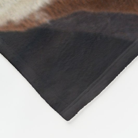 Zee Lion Portrait Fleece Deken (Hoek)