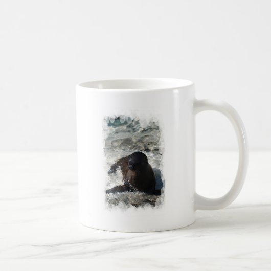 Zee Lion Pup Koffiemok (Rechts)