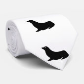 Zee Lion Silhouette - Stropdas (Opgerold)