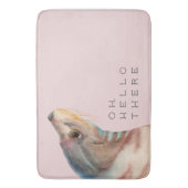 Zee Lion Waterverf Art. | Hallo Badmat (Voorkant Verticaal)