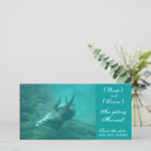 Zee Lions  Deze datum opslaan Fotokaart Save The Date (Staand voorkant)