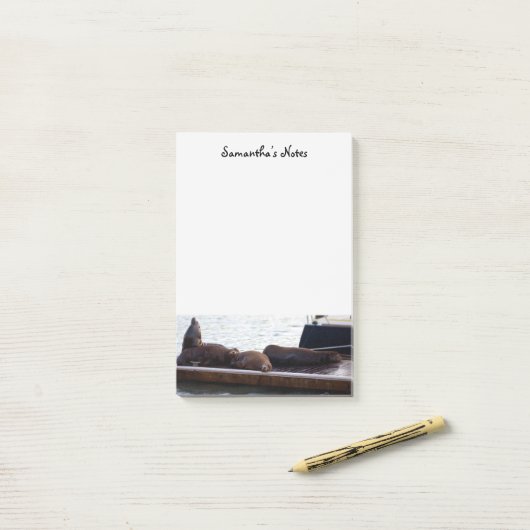 Zee Lions Post-It Notes (Op bureau)