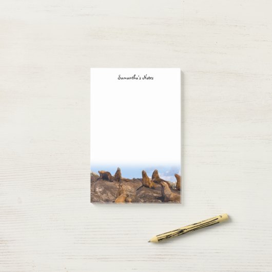 Zee Lions Post-It Notes (Op bureau)