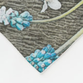 Zee-lionzwemmen in bloemen fleece deken (Hoek)