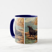  Zee Lood door de zeeoor, zeezoogdieren Mok (Voorkant links)