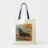  Zee Lood door de zeeoor, zeezoogdieren Tote Bag (Voorkant)