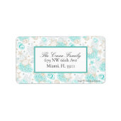 Zee Love Ocean Return Adres Label (Voorkant)