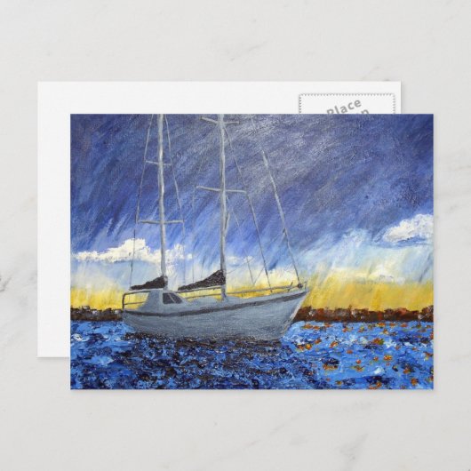 Zee Lullaby Briefkaart (Voorkant / Achterkant)