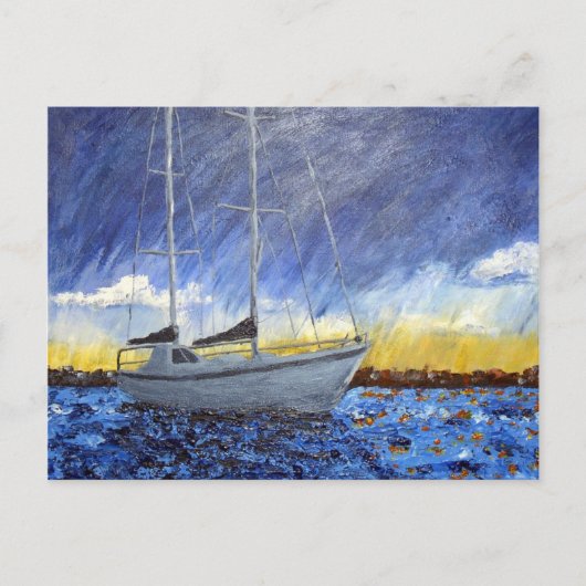 Zee Lullaby Briefkaart (Voorkant)