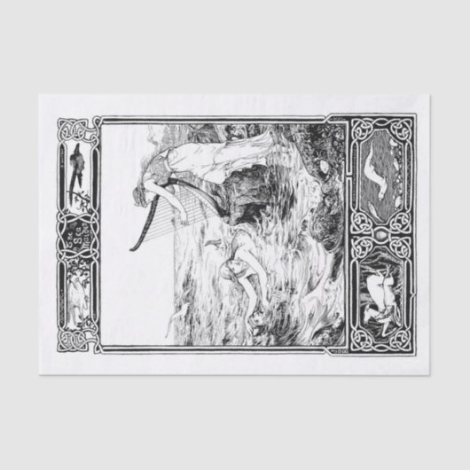 Zee Maiden Tissuepapier (Voorkant)