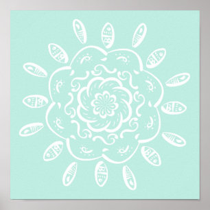 Zee Mandala Poster