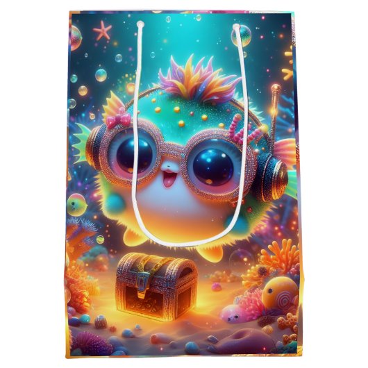 Zee Medium Cadeauzakje (Achterkant)