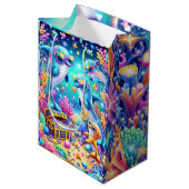 Zee Medium Cadeauzakje (Voorkant Gekanteld)