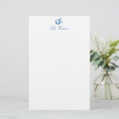 Zee-meermin Briefpapier (Staand voorkant)