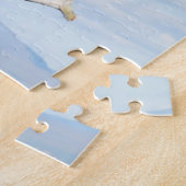 Zee Meeuw in Vlucht Puzzel (Zijkant)