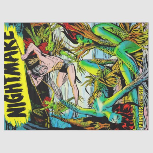 Zee Mermaid Princess  Comics Tissuepapier (Voorkant)