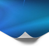 Zee met blauwe ogen poster (Hoek)