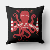 Zee met deuk en fantasy | Octopus | Nautische Mok Kussen (Achterkant)