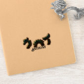 Zee met Jouw naam Sticker