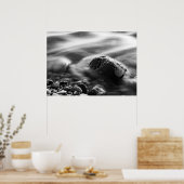 Zee met langdurige blootstelling poster (Keuken)
