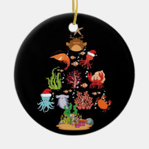 Zee met visoverdekte zeebaars (Aquatic KerstTree D