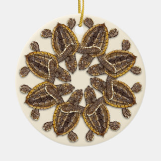 Zee met vuursteentjes, van keramisch Ornament