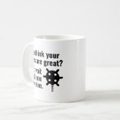 Zee Mine Pun Koffiemok (Voorkant links)