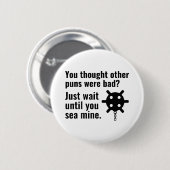 Zee Mine Pun Ronde Button 5,7 Cm (Voorkant /achterkant)