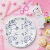 Zee-minimalisme Papieren Bordje (Feest)