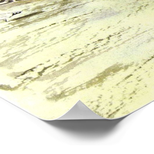 'Zee Mist' afdrukken Poster (Hoek)