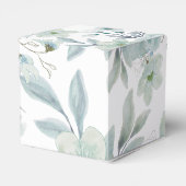 Zee Mist Florals Wedding Verloving Love Bedankt Bedankdoosjes (Achterkant)