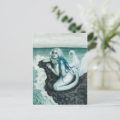 Zee Mist Mermaid Briefkaart (Staand voorkant)