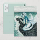 Zee Mist Mermaid Briefkaart (Voorkant / Achterkant)