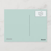 Zee Mist Mermaid Briefkaart (Achterkant)