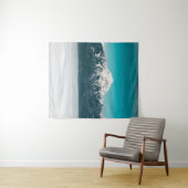 Zee mist onder de berg wandkleed (In Situ (horizontaal))