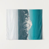 Zee mist onder de berg wandkleed (Voorkant (horizontaal))