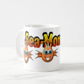 Zee Monkees Design Koffiemok (Voorkant links)