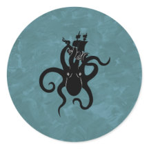 Zee Monster Blue en Black Kraken