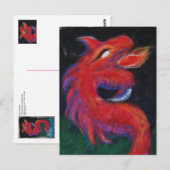 Zee Monster Briefkaart (Voorkant / Achterkant)