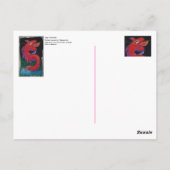 Zee Monster Briefkaart (Achterkant)