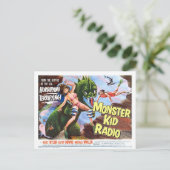 Zee Monster Briefkaart van Monster Kind Radio (Staand voorkant)