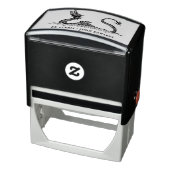  Zee Monster Geïllustreerd Ex Libris Boek Zelfinktende Stempel (Product)