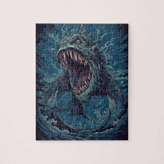 Zee Monster Jigsaw Puzzel (Verticaal)