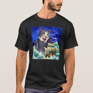 Zee Monster Kat Surrealisme Kat Surreal Zee Kitty T-shirt